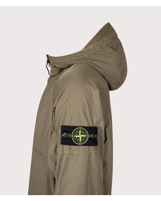 Stone Island Green Ultralight Nylon Stretch-Tc Jacket for men