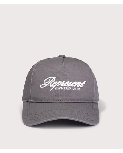 Represent Gray Owners Club Script Cap for men