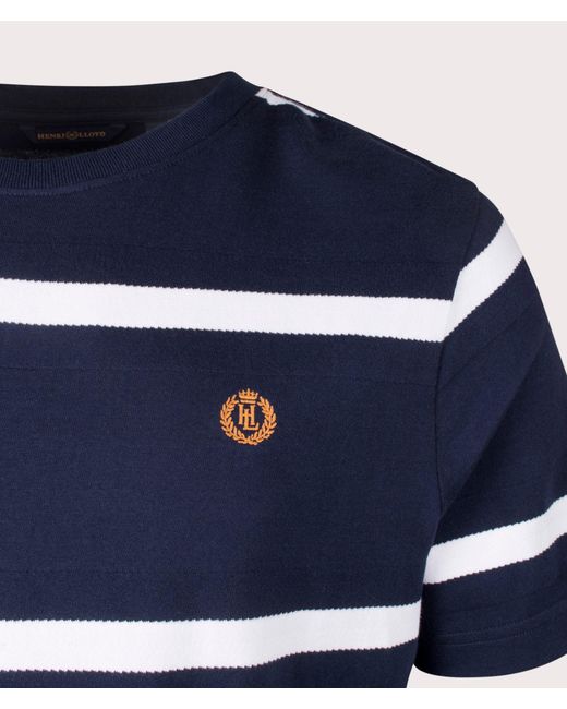 Henri Lloyd Blue Salcombe T-Shirt for men