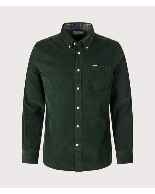 Barbour Green Ramsey Tailored Shirt for men