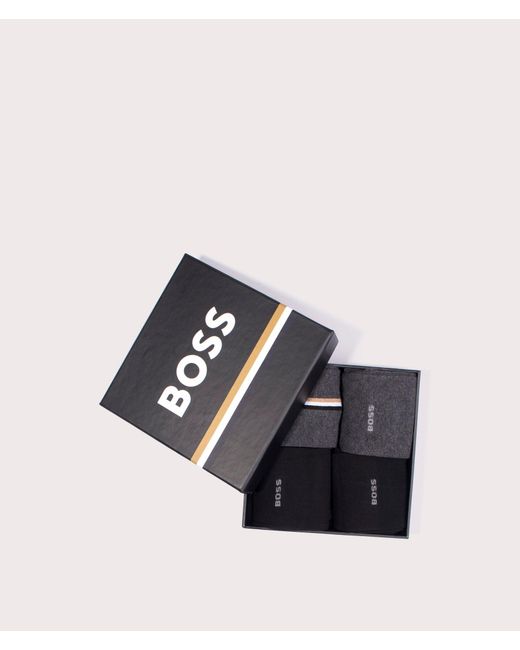 Boss Blue 4 Pack Rs Iconic Socks for men