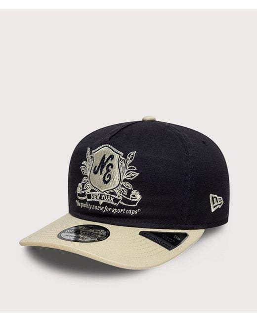 KTZ Black Washed Graphic 19Twenty Adjustable Cap for men