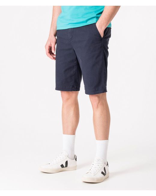 Boss Blue Regular Fit Schino Taber Shorts for men