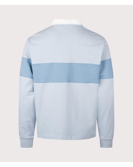 Henri Lloyd Blue Voyager Rugby Shirt for men