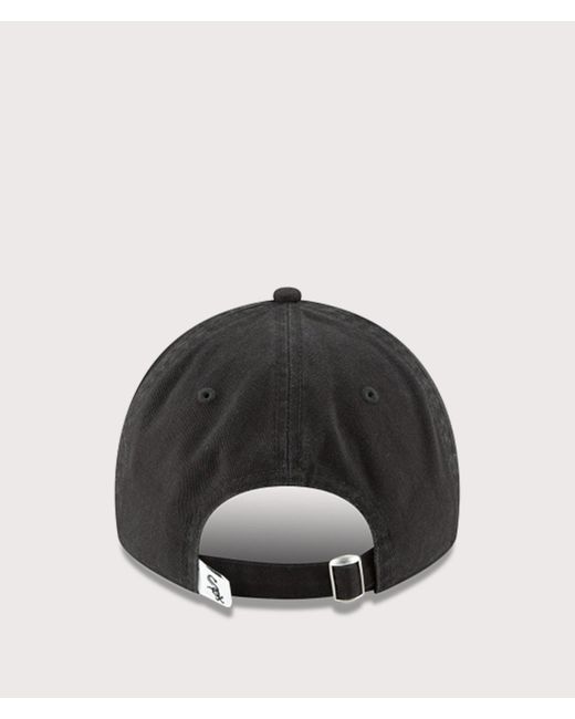 KTZ Black Mlb Core Classic Washed 9Twenty Adjustable Cap for men