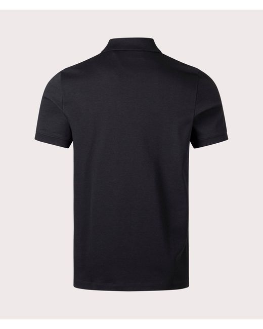 HUGO Black Dalomino Polo Shirt for men