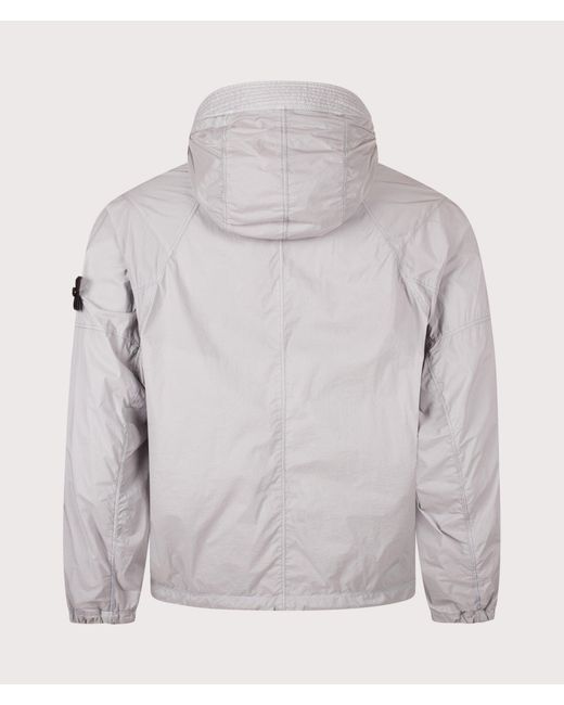 Stone Island Gray Ultralight Nylon Stretch-Tc Jacket for men