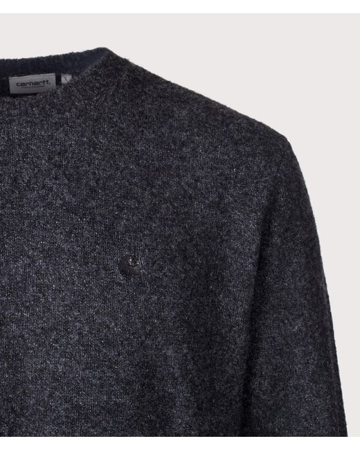Carhartt Blue Regular Fit Curtis Jumper for men