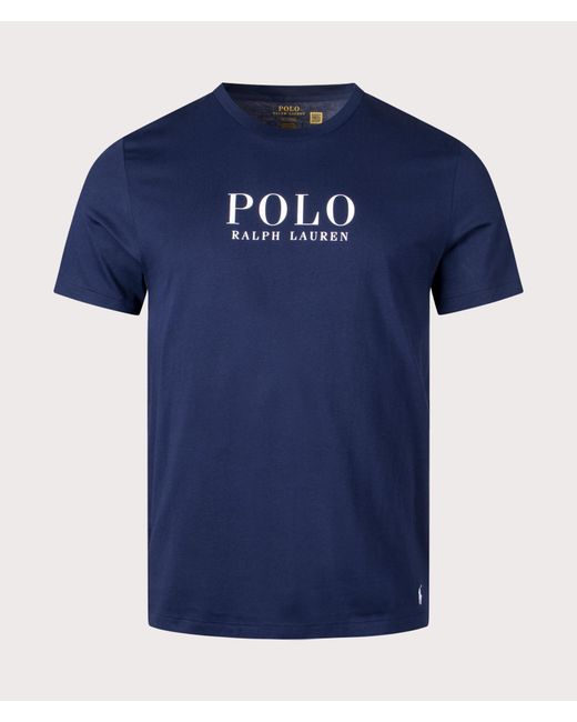 Polo Ralph Lauren Blue Lightweight Crew Neck T-Shirt for men