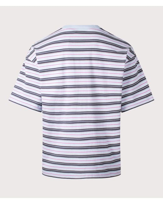 Carhartt Blue Relaxed Fit Nathan T-Shirt for men