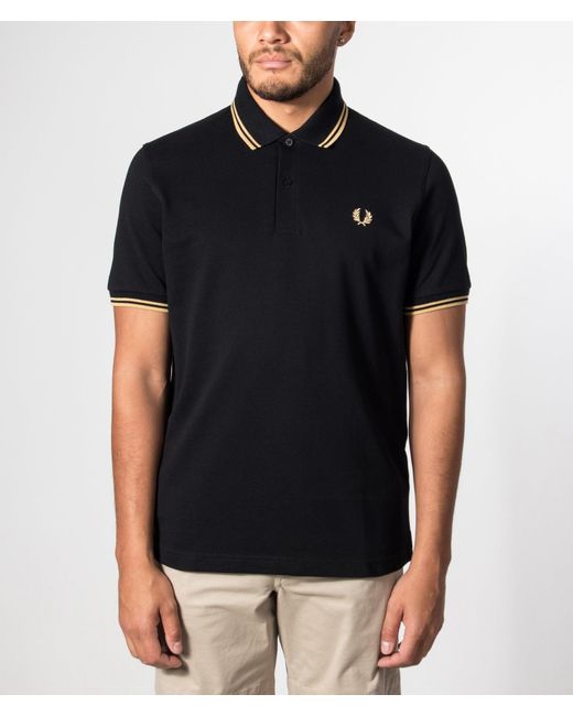 Fred Perry Black Regular Fit 'Made for men