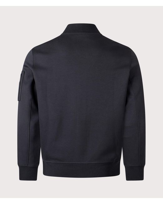 Polo Ralph Lauren Blue Double Knit Bomber Jacket for men