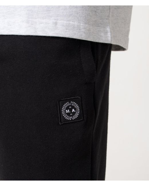 Marshall Artist Black Marchio Joggers for men