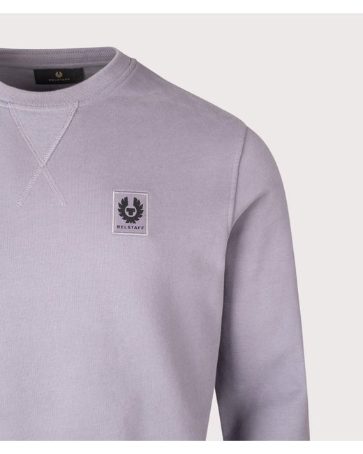 Belstaff Purple Reg Fit Sweatshirt for men