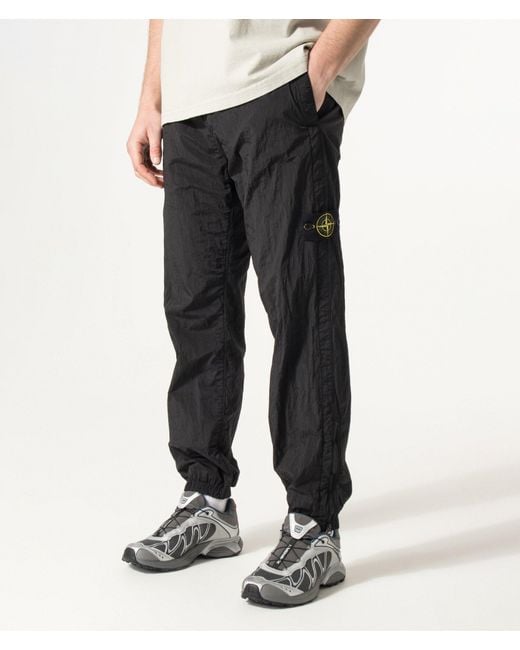 Stone Island Black Nylon Metal for men