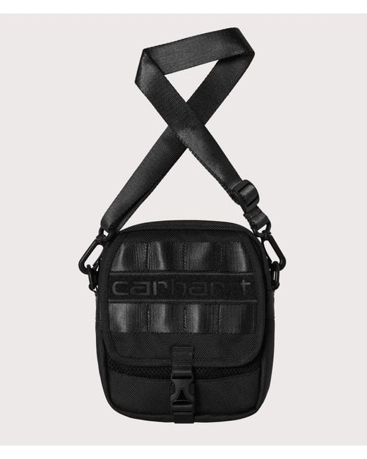 Carhartt Black Prescott Shoulder Pouch Bag for men