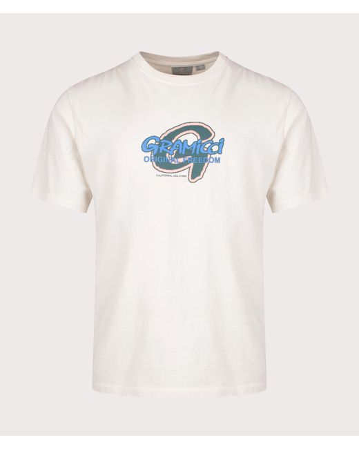 Gramicci White Pixel G T-shirt for men