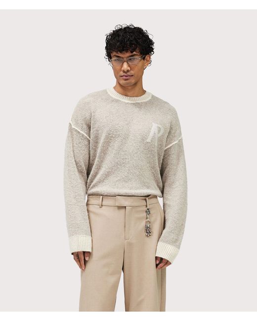 Represent Natural Laurel Alpaca Knitted Jumper for men