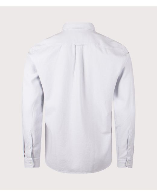 Boss White Regular Fit Rickert Shirt for men