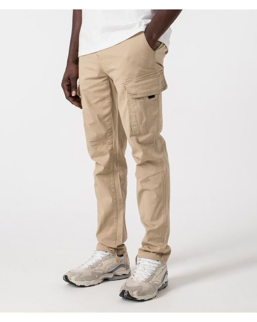 Faded Natural Ripstop Cargo Pants for men
