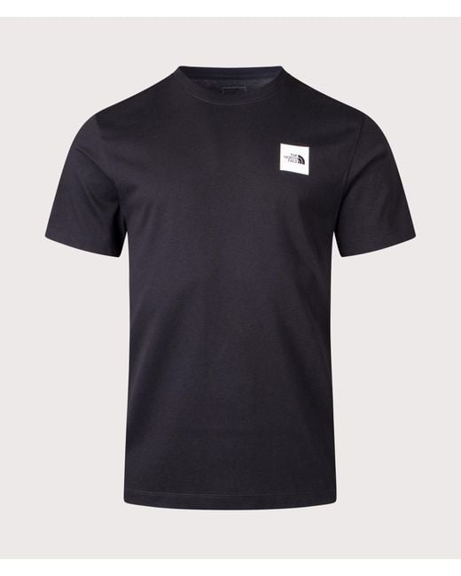 The North Face Blue Regular Fit Evolution Box Half Dome T-Shirt for men