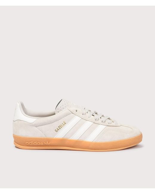 Adidas Originals White Gazelle Indoor Trainers for men