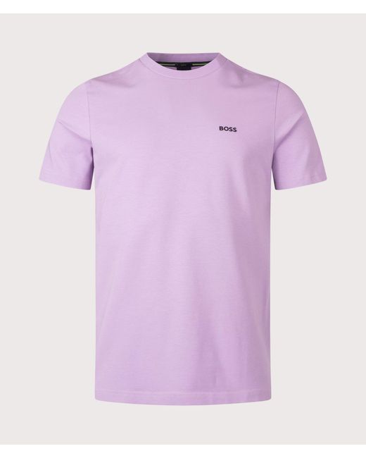 Boss Pink Regular Fit Crew Neck Tee T-Shirt for men