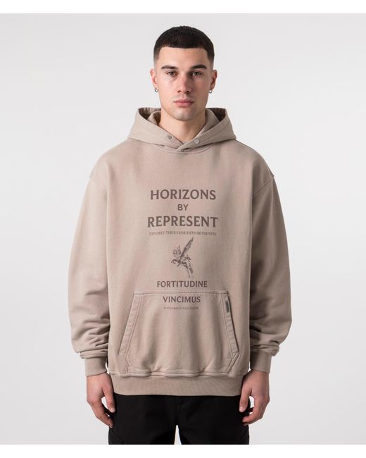 Represent Brown Horizons Hoodie for men