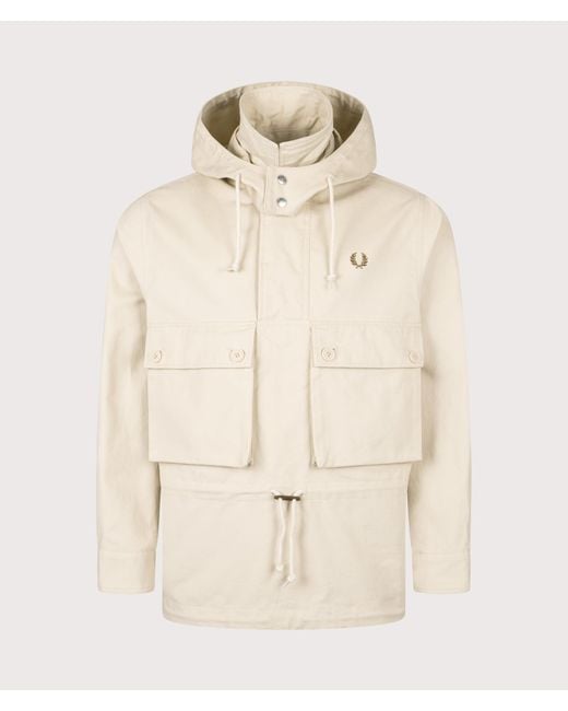 Fred Perry Natural Coaches Smock Jacket for men