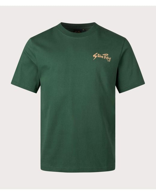Stan Ray Green Stan T-shirt for men