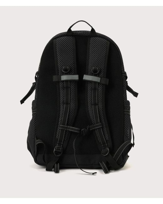 And Wander Black 3D Mesh Backpack for men