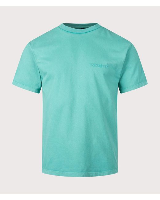 No Problemo Blue Faded Mini Problemo T-Shirt for men