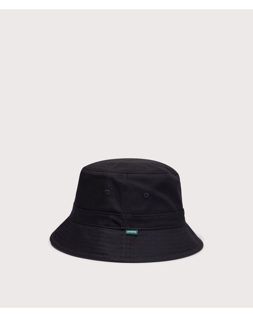 Lacoste Blue Piqué Bucket Hat for men