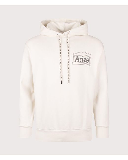 Aries Natural Premium Aged Temple Hoodie for men