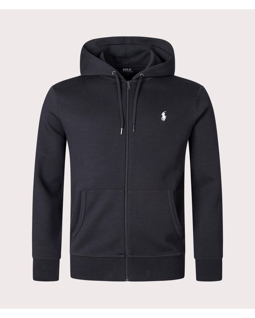 Polo Ralph Lauren Blue Zip Through Hoodie for men