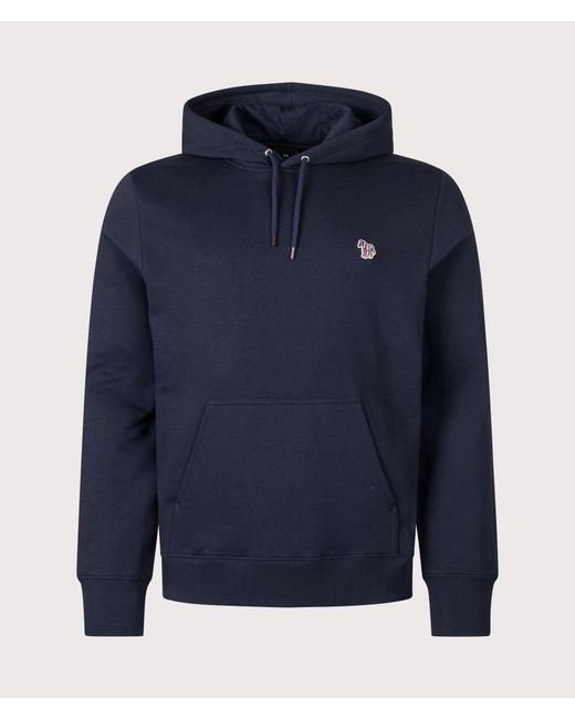 Paul Smith Blue Regular Fit Zebra Hoodie for men