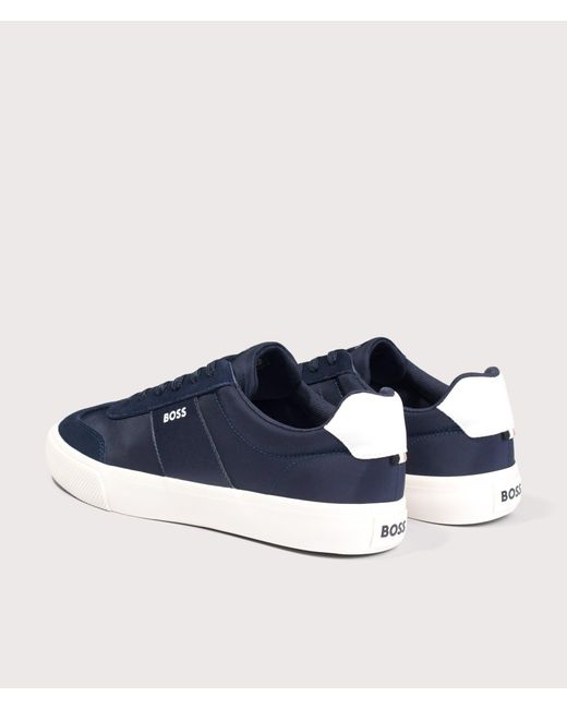 Boss Blue Aiden Tenn Trainers for men