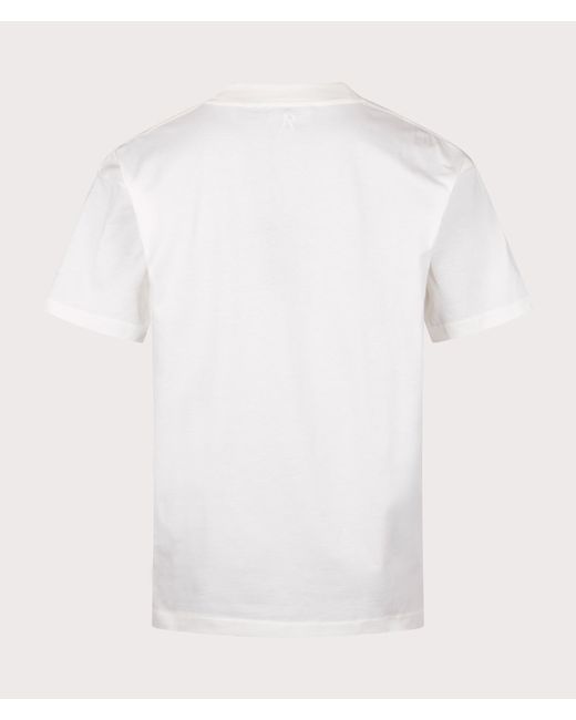 Represent White Oversized Initial T-Shirt for men