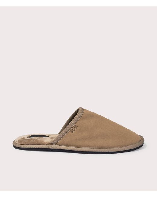 Boss Brown Home Slippers for men