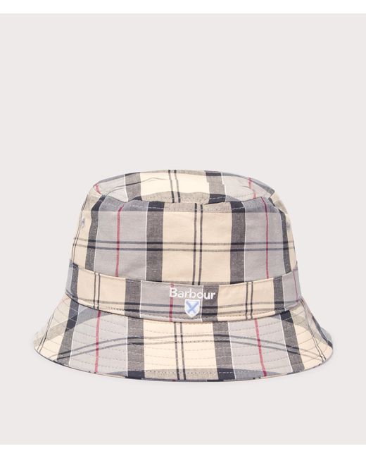 Barbour Natural Tartan Bucket Hat for men