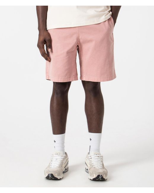 Gramicci Pink Pigment Dyed G-shorts for men