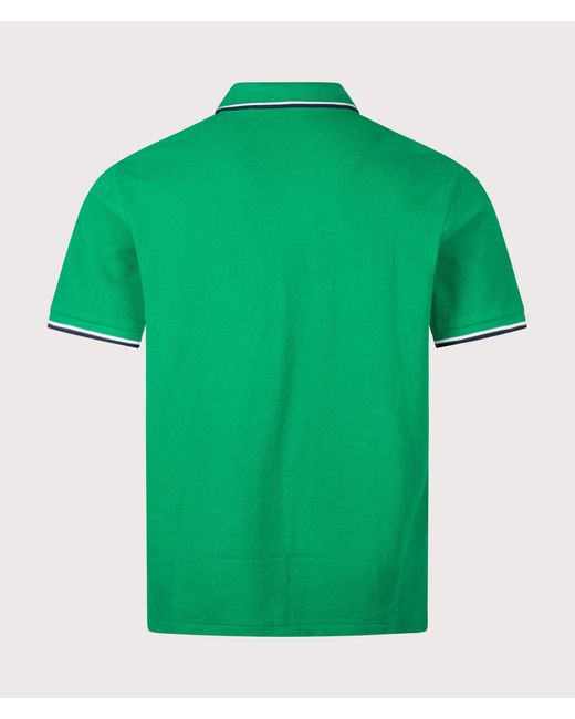 Polo Ralph Lauren Green Custom Slim Fit Mesh Polo Shirt for men