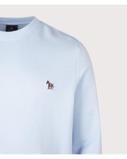 Paul Smith Blue Regular Fit Zebra Sweatshirt for men