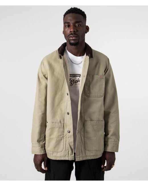 Dickies Natural Duck Canvas Chore Jacket for men