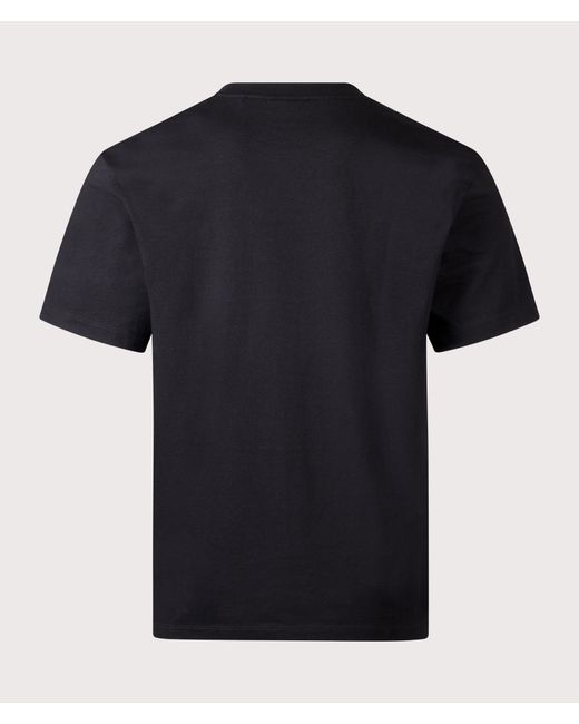 HUGO Black Relaxed Fit Damoru T-Shirt for men