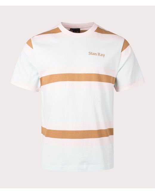 Stan Ray White Ringer T-shirt for men