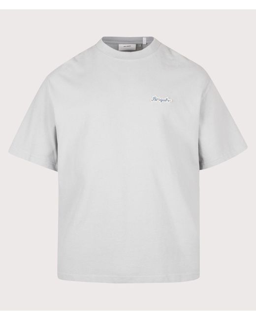 Axel Arigato White Oversized Fit Trace T-Shirt for men