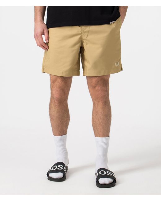 Fred Perry Natural Classic Swim Shorts for men