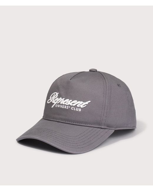 Represent Gray Owners Club Script Cap for men