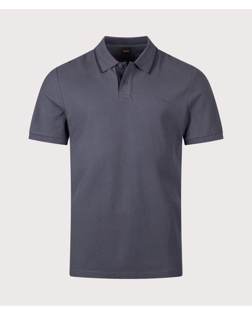 Boss Blue Regular Fit Phoenix Polo Shirt for men